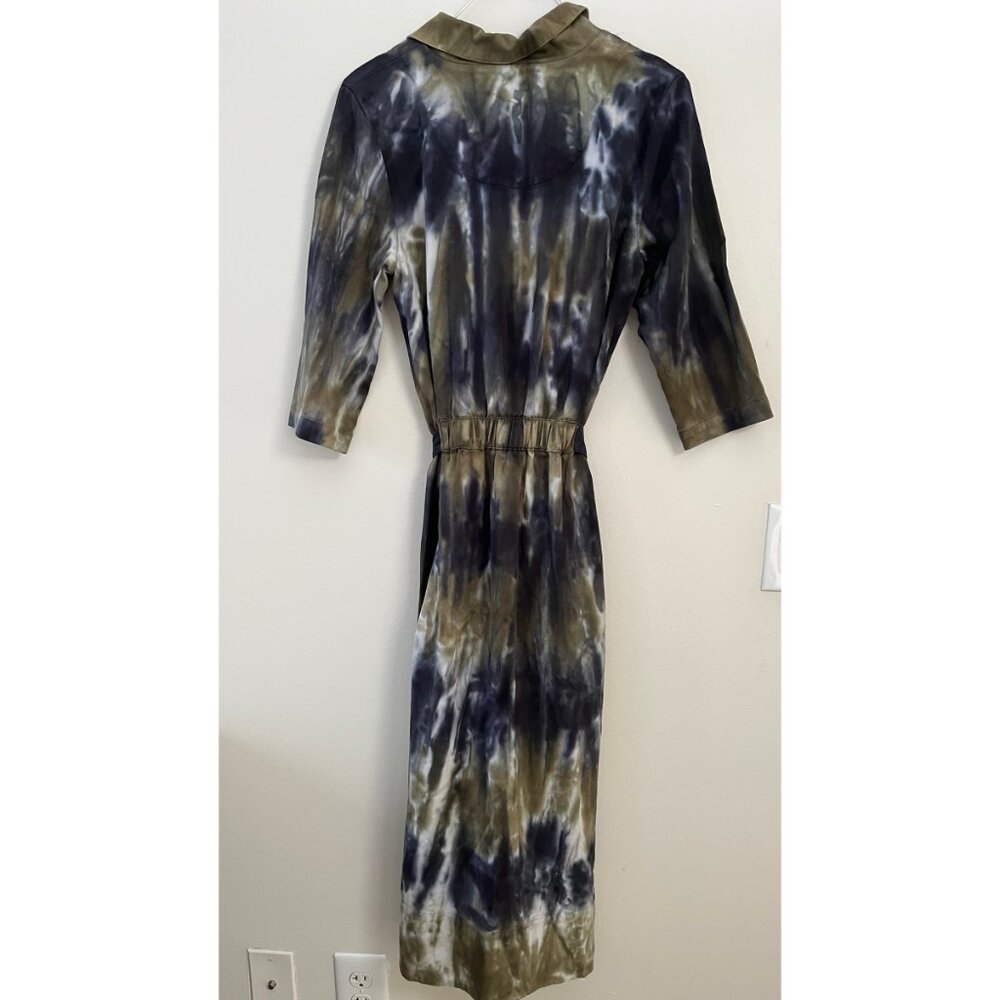 RAQUEL ALLEGRA TIE DYE BELT DRESS S - Picture 5 of 9